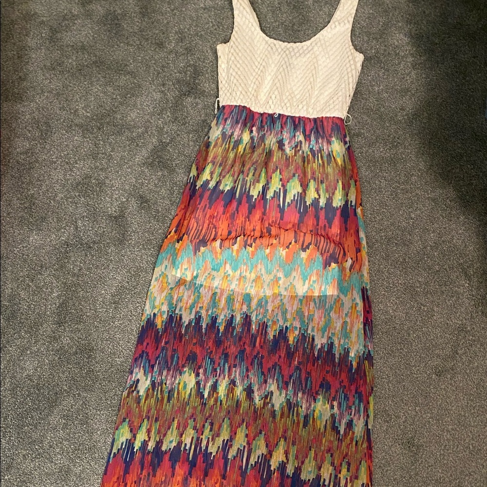 Multicolor Maxi Dress